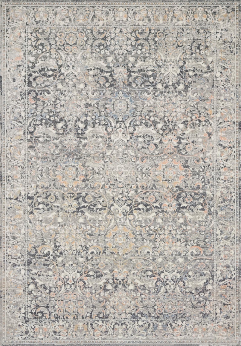 Loloi Lucia Collection LUC-04 Grey/Mist 2'-0" x 3'-0" Accent Rug - Image 1